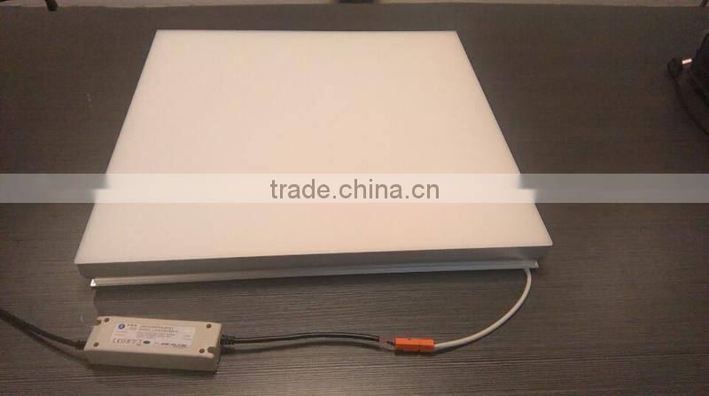 Frameless Patent Product Surface Mount 48W 0~10V/1~10V Dimming 595X595MM LED Ceiling Sky Panel with 3528 SMD LED