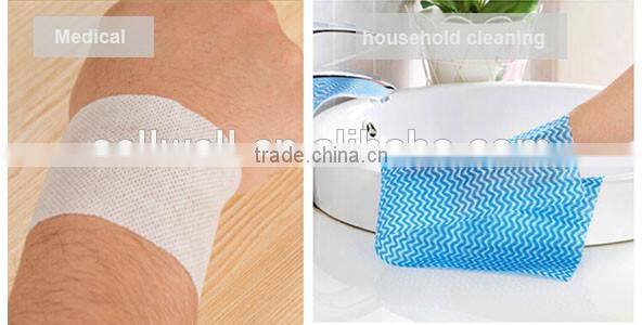 Clean wipe cloth disposable nonwoven cleaning wipe