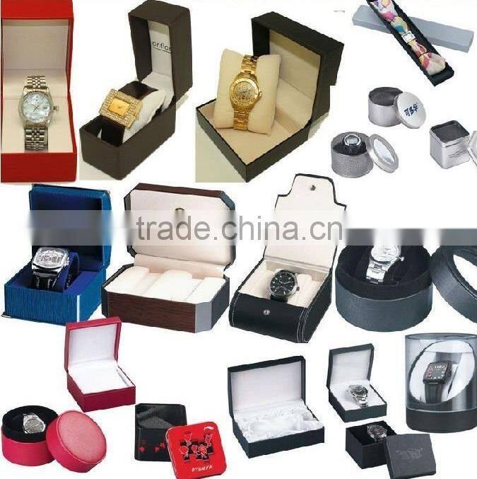 Watch storage box watches box with custom foam