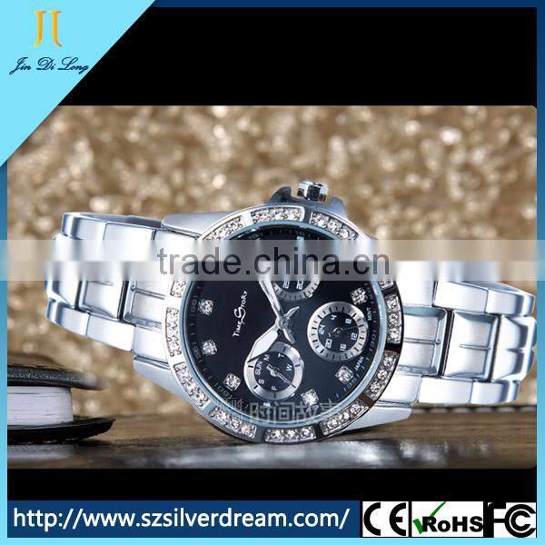 2016 Japan Quartz Movement Stainless Steel Watches Wholesale Wrist Watches