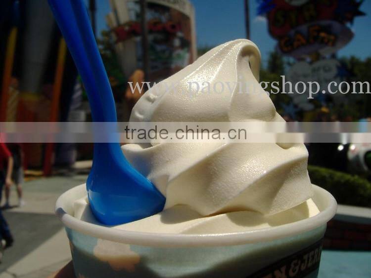 18L Flozen Yogurt Countertop Stainless Steel Commercial 110v 60Hz 220v 50Hz Electric 3 Flavor Soft Ice Cream Maker