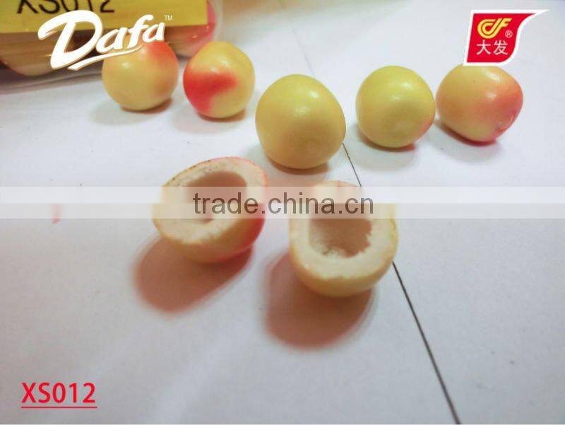 Yellow ball bubble gum