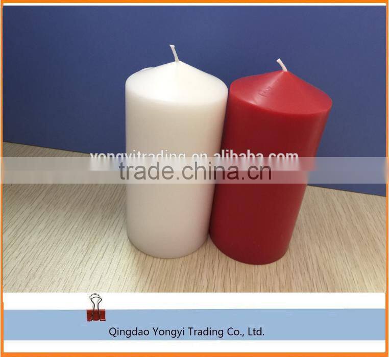 pillar church candles; paraffin wax candles; religious candles