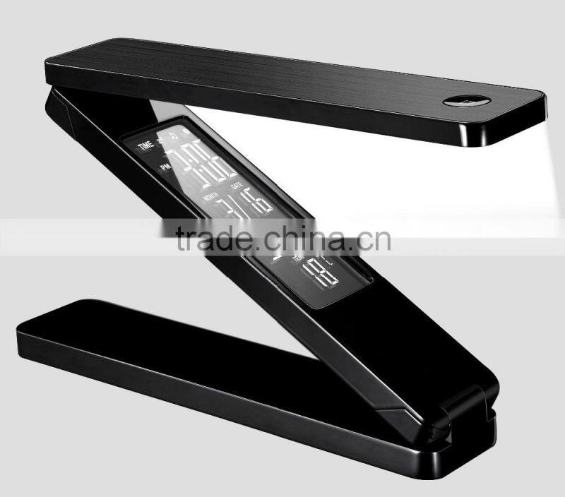 High efficient adjustable led table light cool white folding table lamp
