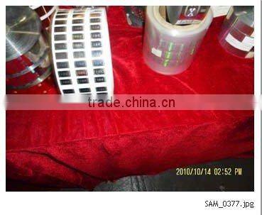 texture hot stamping security wine label