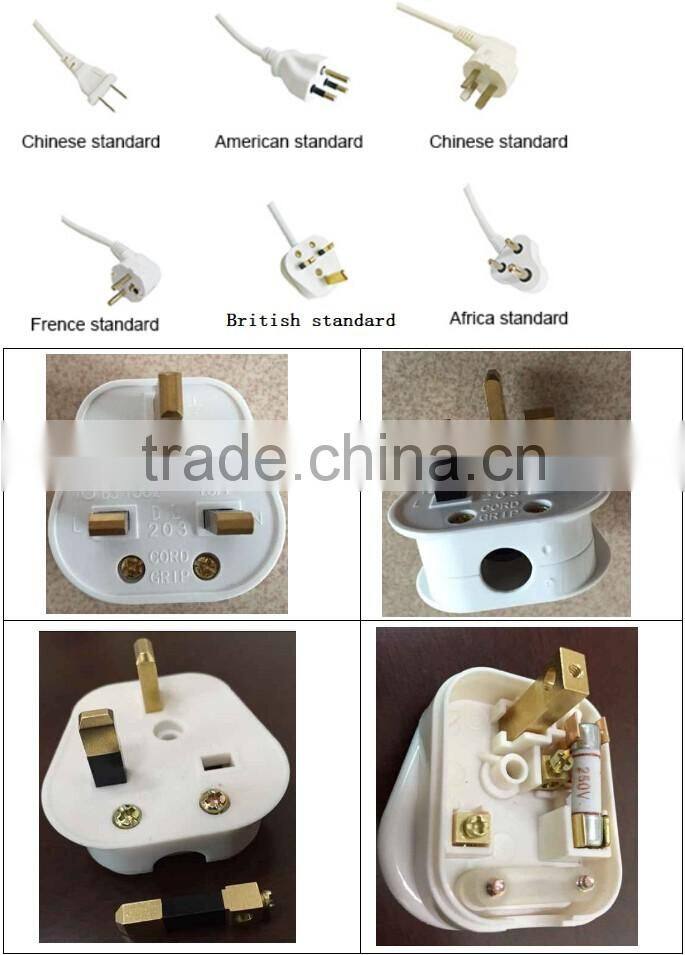 2500w 3 way power strip with individual switch
