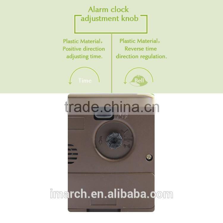 alibaba china ABS material alarm clocktable Clock