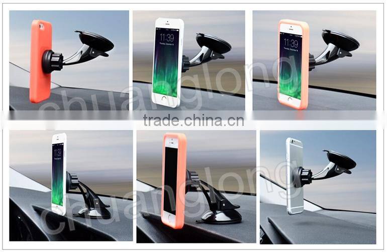 Mini Compact PC Material Windscreen Dashboard Magnetic Car Phone Holder