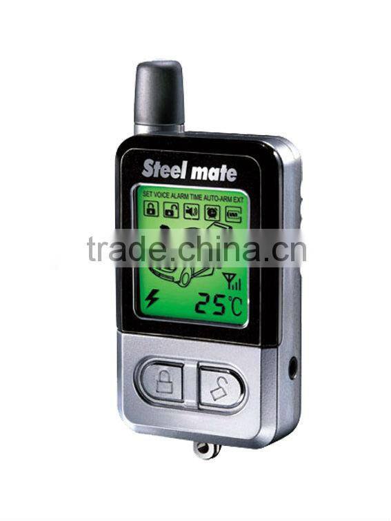 2-way auto dual braking car alarm system 8958 with remote engine start