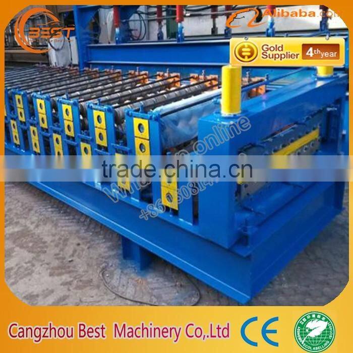 Standing Seam Roof Panel Roll Forming Double Glazing Machine