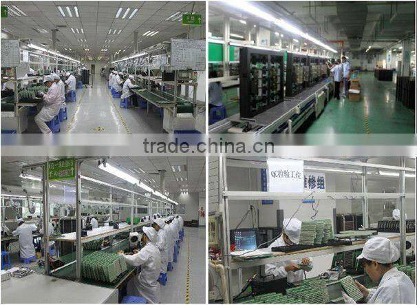 Green blue bicolor 48*48pixel outdoor P20 cross animation temperature led display