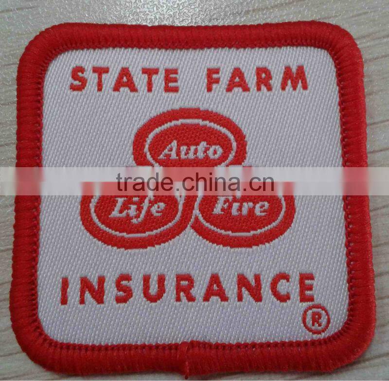 High Quality iron on woven label