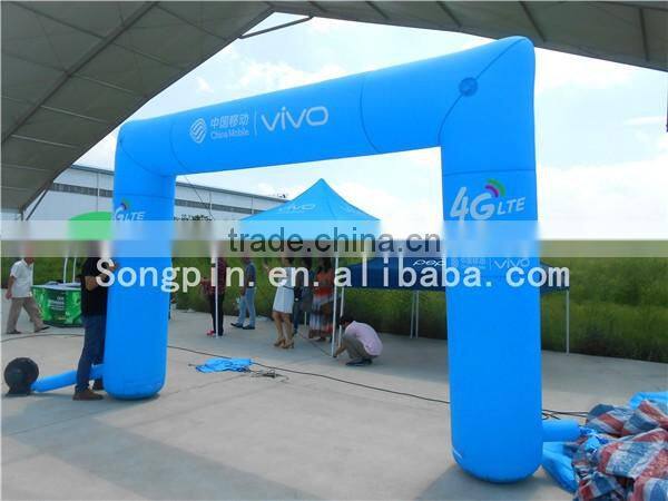 waterproof 4.5m outdoor promotion cheap inflatable arch for sale