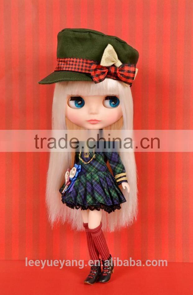 Hot selling long straight light brown neo doll wig