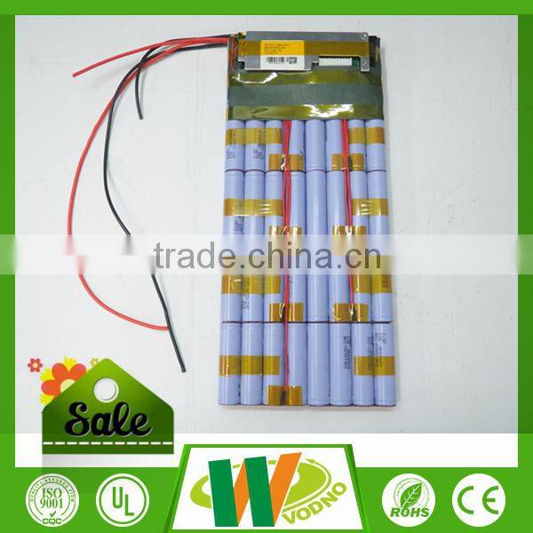 New design 36V 11.6Ah electric skateboard battery with BMS