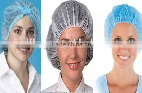 non-woven bouffant cap