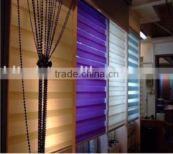 High Quality Finished Various Colors Zebra Blinds