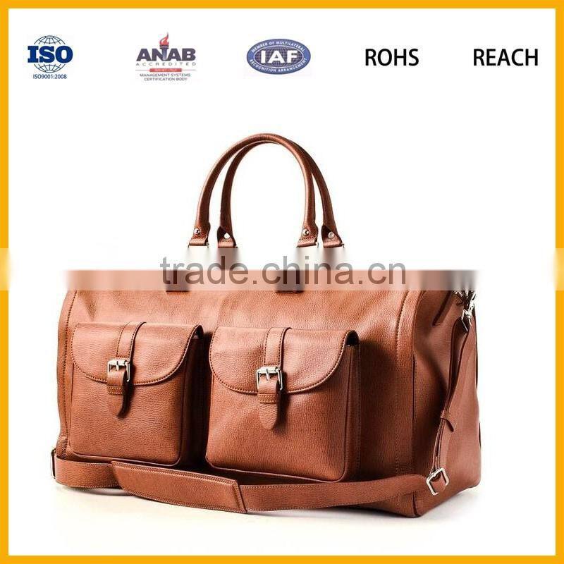 Leather Hanging Wholesale Price Waterproof travel Bag