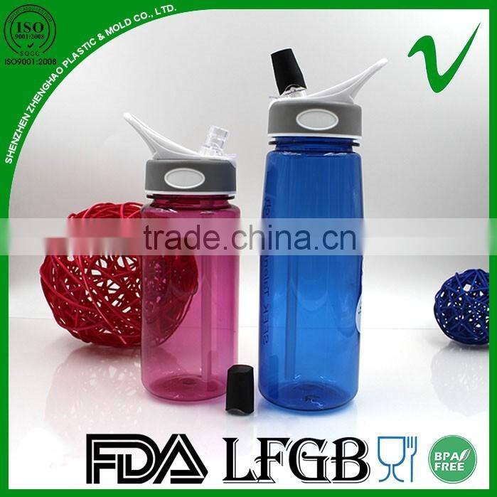 2016 hot products BPA free plastic shaker joyshaker bottle with straw