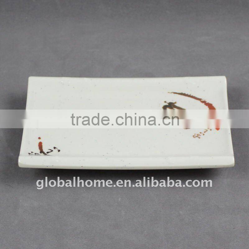 Round Melamine Plate Sushi melamine plate