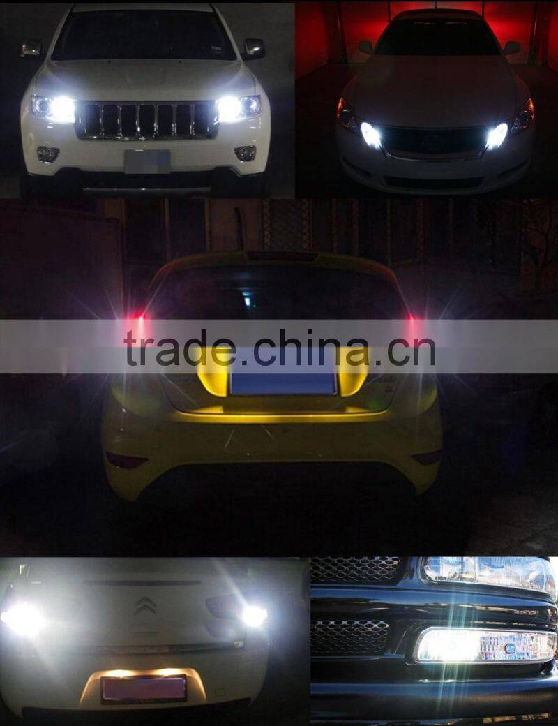 New latest!!! S25 1156 33 led BAY15D P21/5W led lights with lens source good quality 33smd 2835 backup bulb festoon light bulb