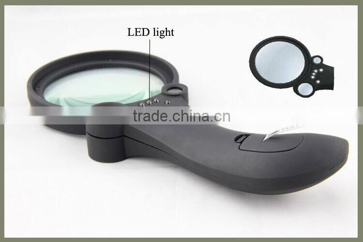 TH-600600B Multi-Function Handheld Magnifier with 3 lens