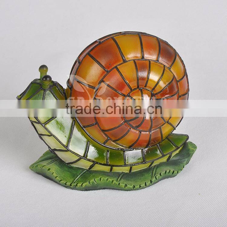 led light Turtle Statue LED Light, cute animal Night Light solar light, poly-resin Landscape Statue decorative light