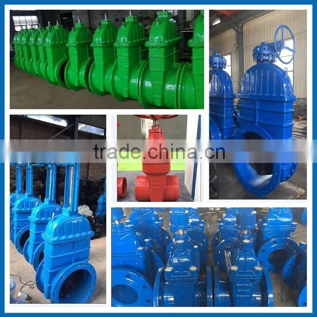 non rising stem rubber lined gate valve