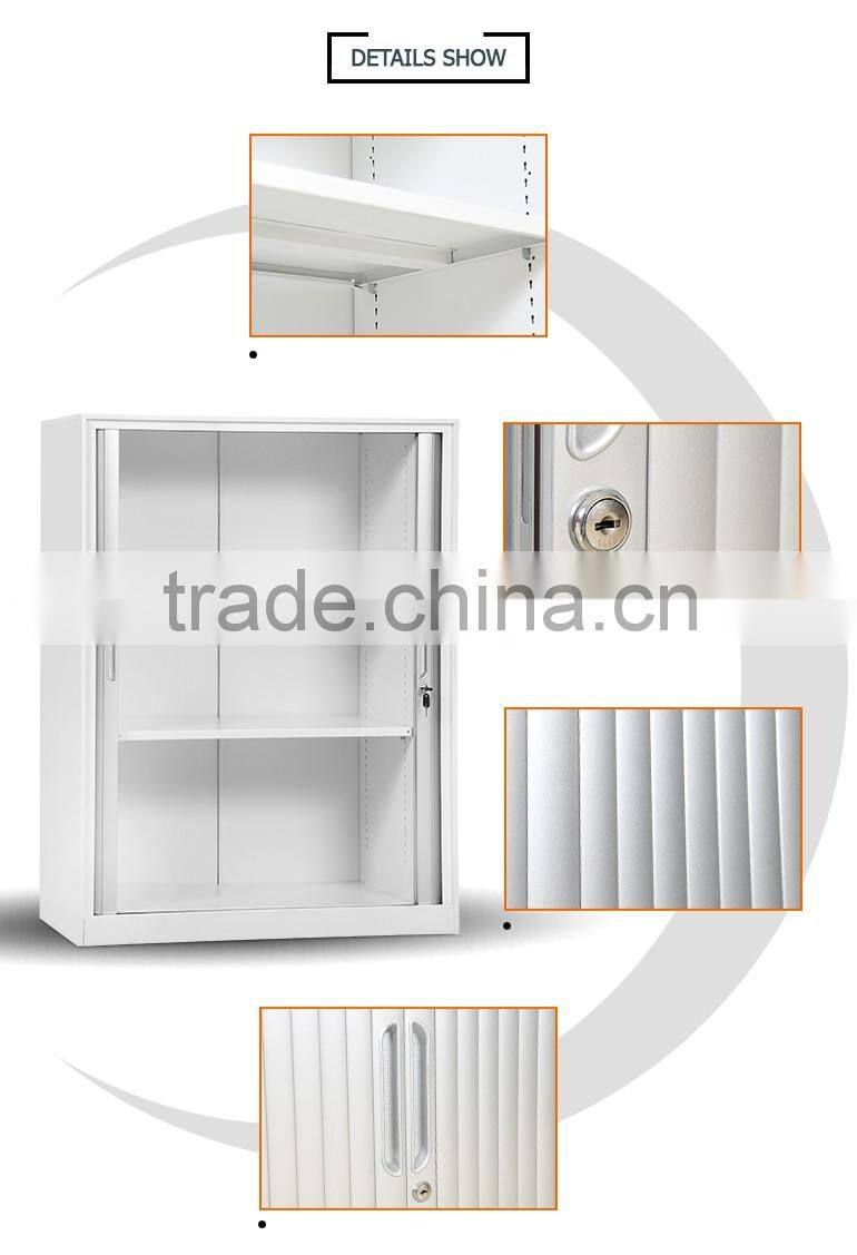 steel grey small roller shutter door storage filing cabinet