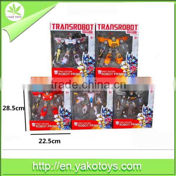 New arrive transformable robot toy, transformable robot toy for children