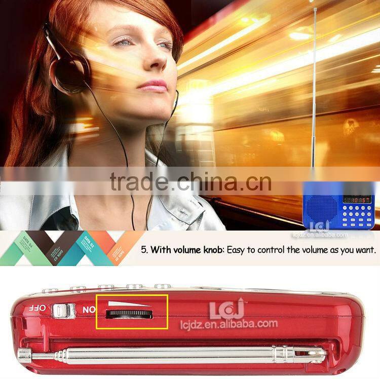 L-065AM 2015 mp3 player AM FM radio voice recorder, multifunctional digital voice recorder