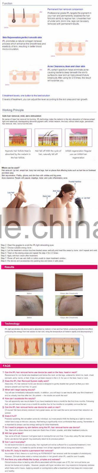 EYCO IPL hair removal machine 2016 new product best hair removal laser professional laser hair removal machine