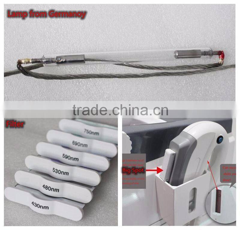 portable home hair removal laser IPL/ ipl permanent hair removal shr