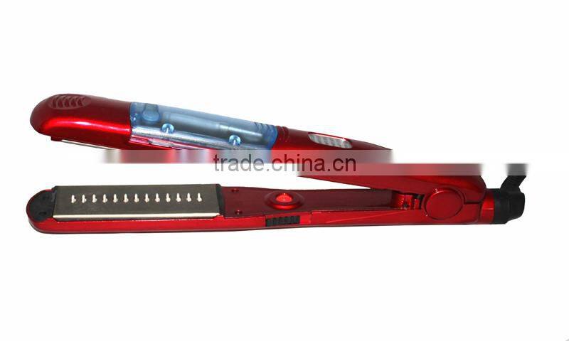 Model 2014 fashion Professional Salon steam hair straightener