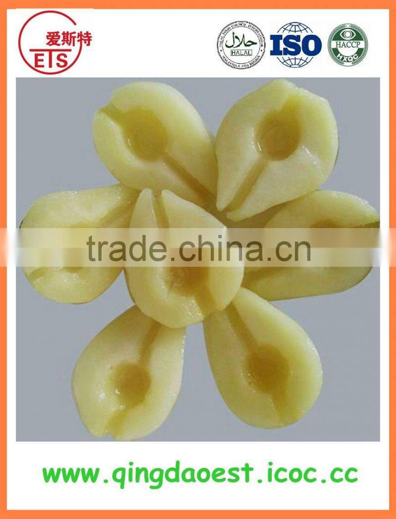 Fresh canned pear in light syrup with high quality and tasty good from china