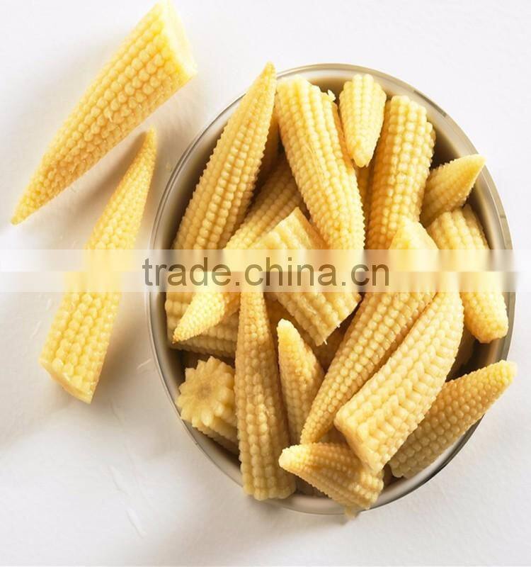 2016 New Crop Canned Baby Corn in Glass Jars