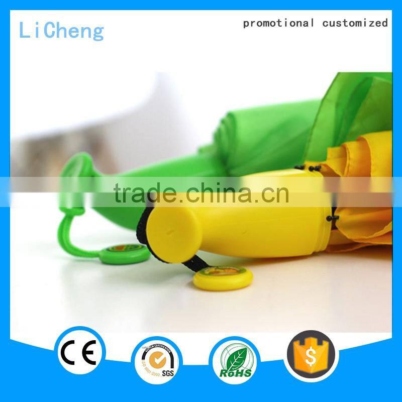 Cute portable banana umbrella sun banana umbrella for girls banana hanging umbrella