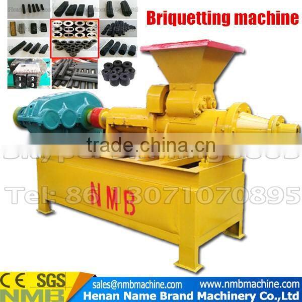 Strongth quality straw wood screw charcoal sawdust biomass extruder coal briquetting machine