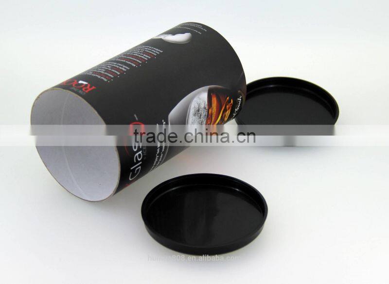 eco friendly cylinder paper box tube packaging paper can wholesale