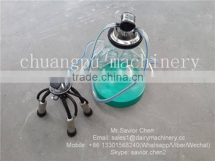 32KG Milking Machine Milking Bucket With Scale Reading