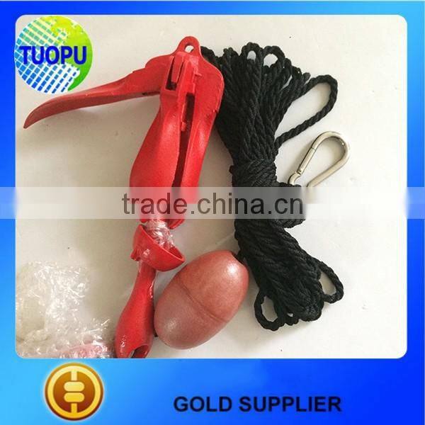 Made in china high quality carbon steel boat folding anchor for sale
