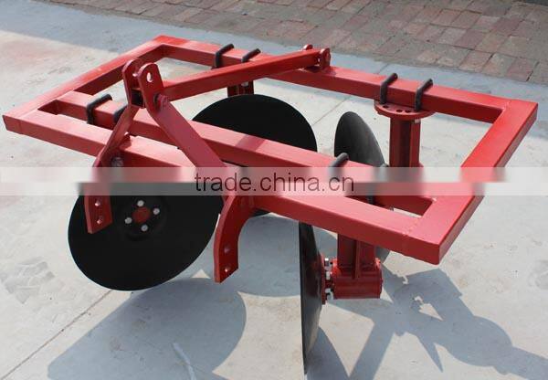 Strong construction Agricultural implement Disc ridger Riding plough