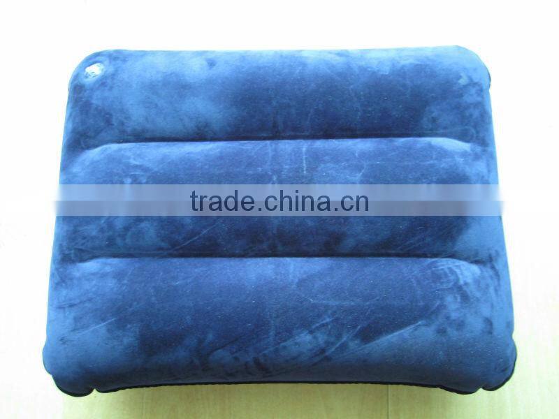 pvc inflatable travel pillow