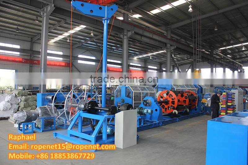 D type rope making machine for PP, PE rope/twisted rope machine: https://youtu.be/ODLBJ4em4vA