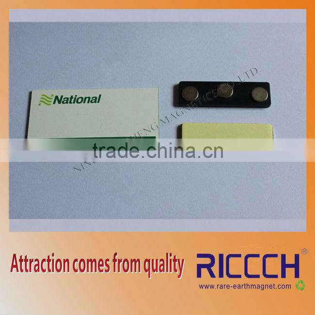 NdFeB Magnet name tags/attachment/nameplates