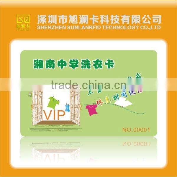 PLA fabric card