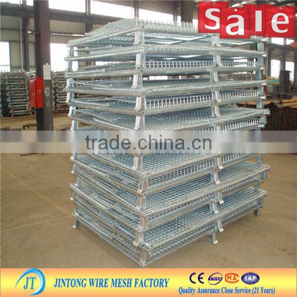 high quality and safty galvanized metal wire mesh container