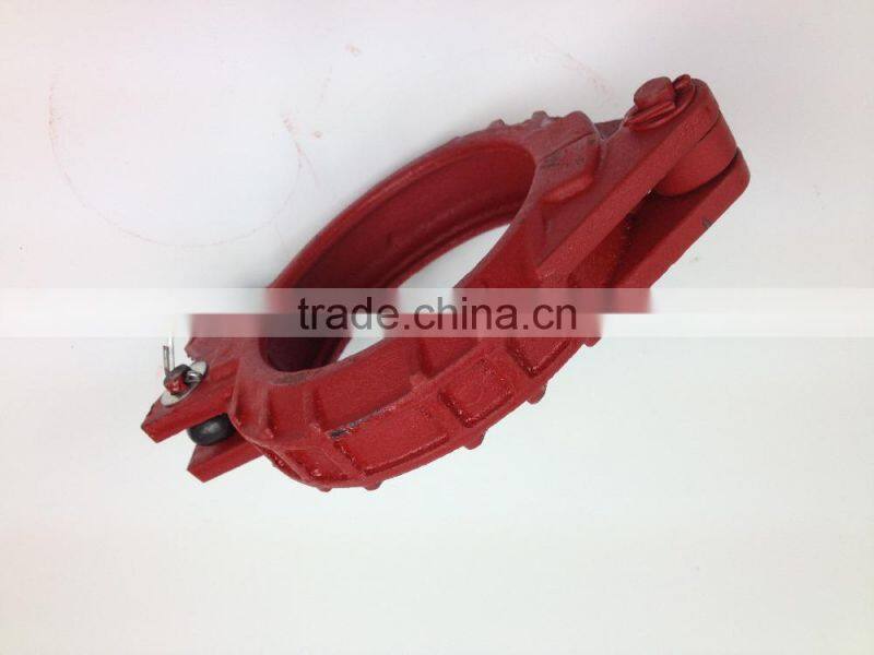Made In China Concrete Pump Spare Parts Concrete Pump Pipe Clamp Stainless Steel Pipe Clamp
