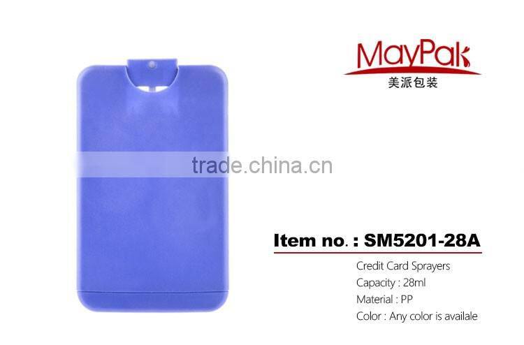 28ml Credit Card Sprayer Hand Perfume Bottle