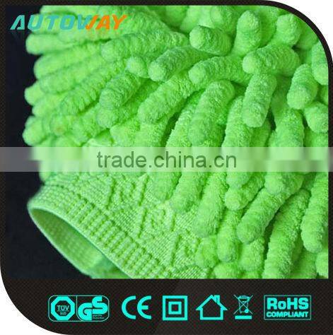 car cleaning chenille microfiber gloves